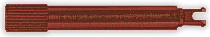 Piher Thru axle, 12mm, red