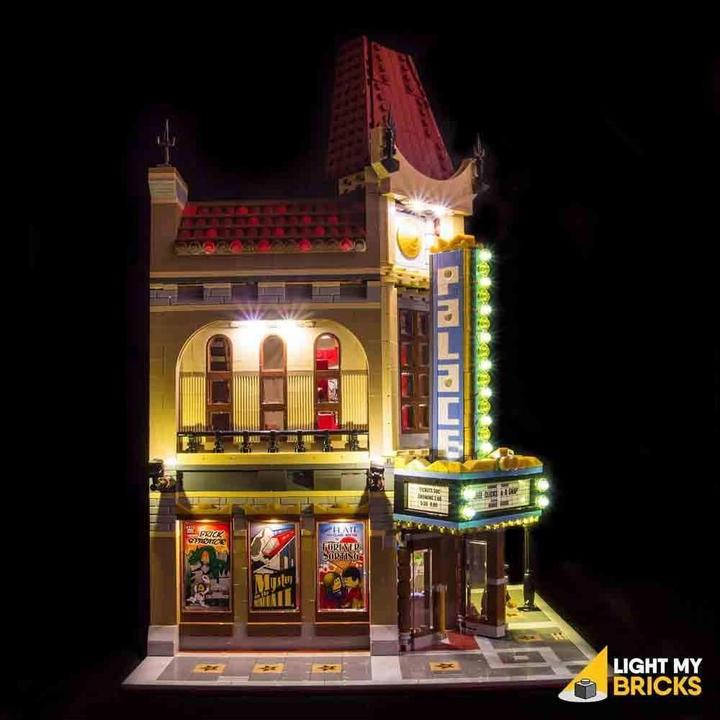Actual product image Light my bricks LED Light Set for LEGO Palace Cinema