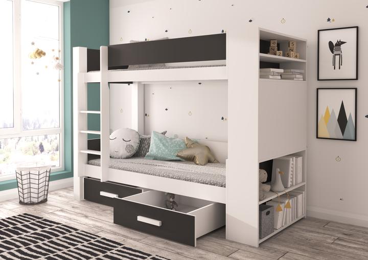 Produktbild ADRK Furniture Etagenbett doppelt GARET 180x80 (180 x 80 cm)