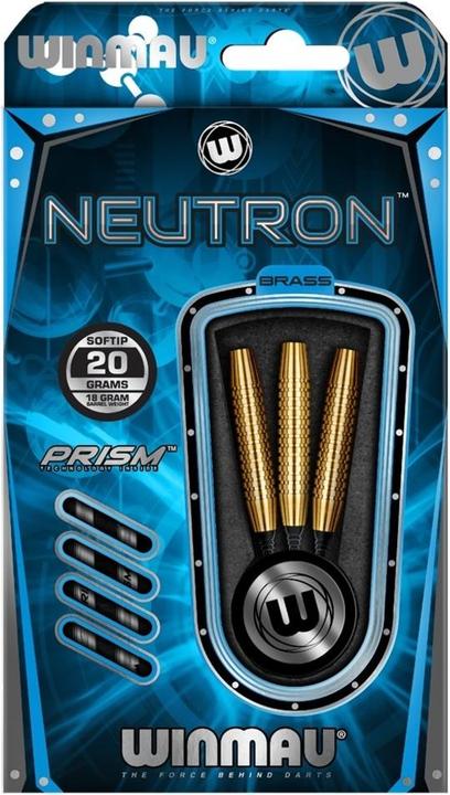 Produktbild Winmau Neutron Brass Soft Tip Dartpfeile 20G (20 g)
