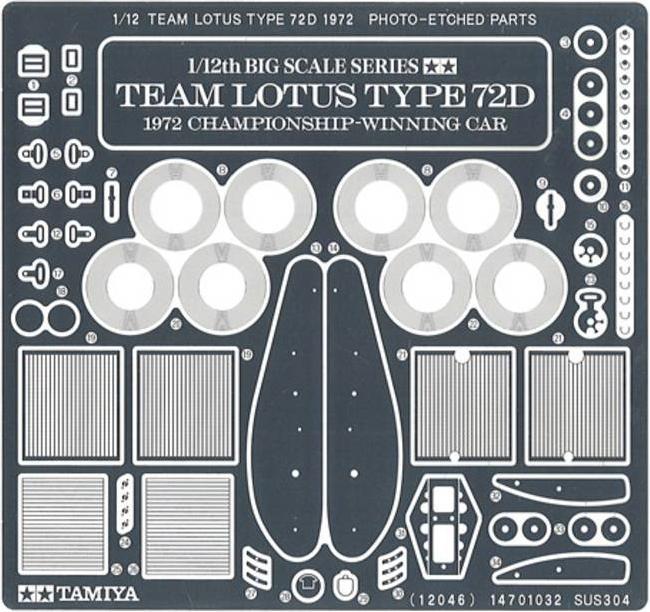 Image du produit Tamiya Lotus Type 72D