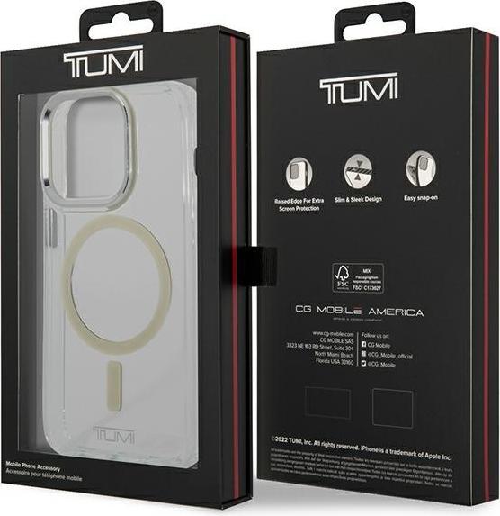 Produktbild Tumi TUHMP14XUTT iPhone 14 Pro Max 6,7" przezroczysty/clear hardcase Transparent MagSafe (Apple iPhone 14 Pro Max)
