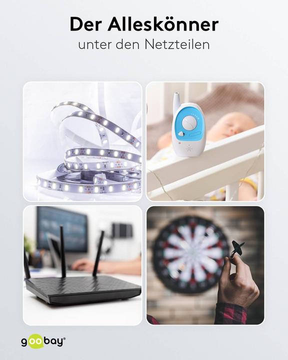 Produktbild Goobay Universal-Netzteil