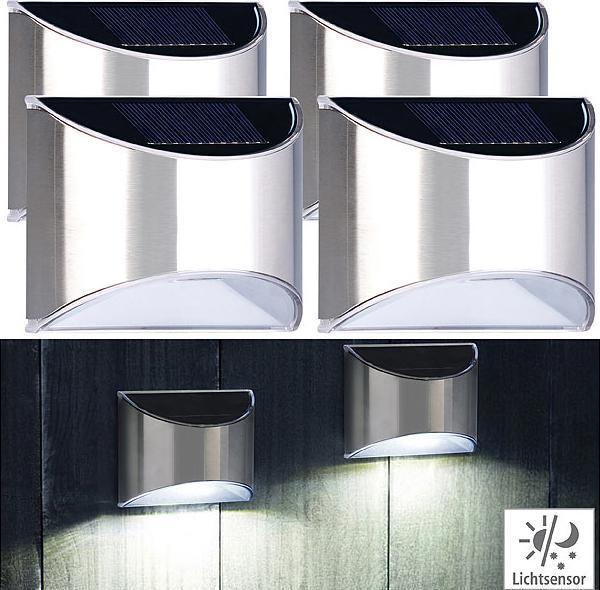 Produktbild Lunartec Wandleuchte 4er-Set (IP44)