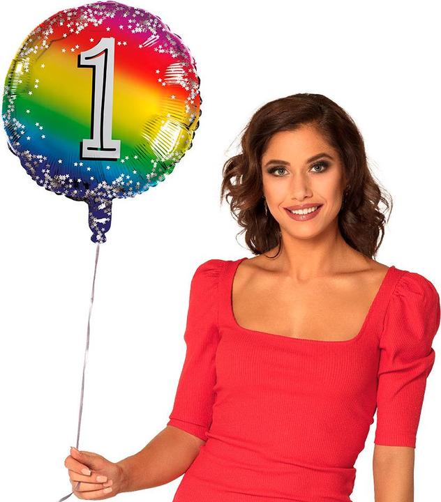 Produktbild Boland Folienballon Rund Nummer 1 (1 x)