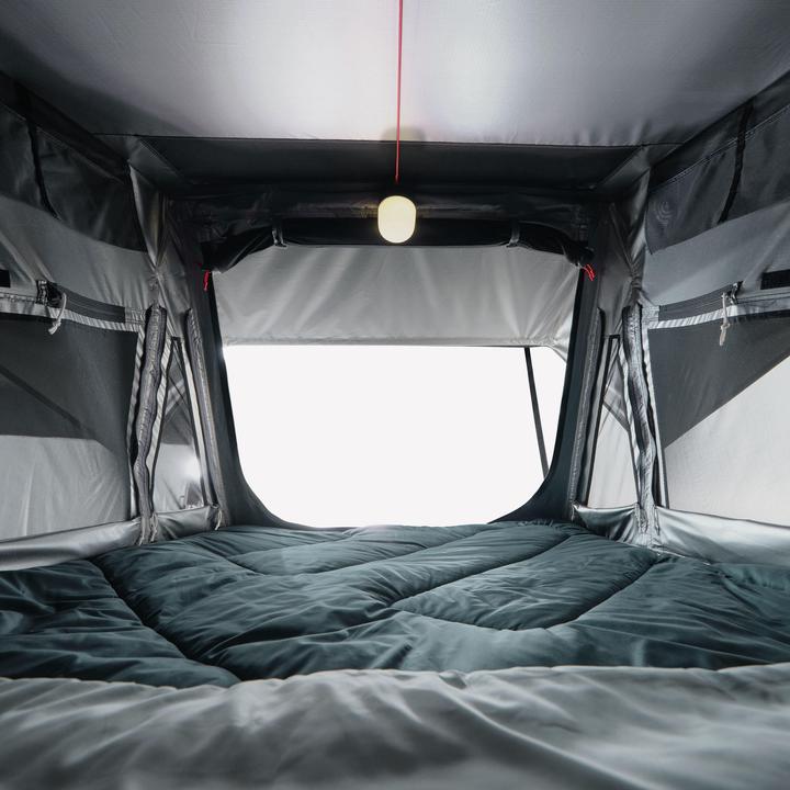 Immagine prodotto Quechua Tenda da tetto a guscio rigido Fresh & Black - × NaïtUp per 2 persone (Tenda sul tetto, 65 kg, 2 persone)