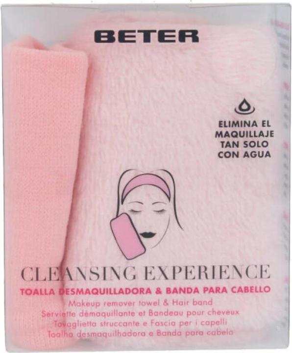 Image du produit Beter Kit serviette démaquillante et bandeau pour cheveux Cleansing Experience (Chiffons de nettoyage)