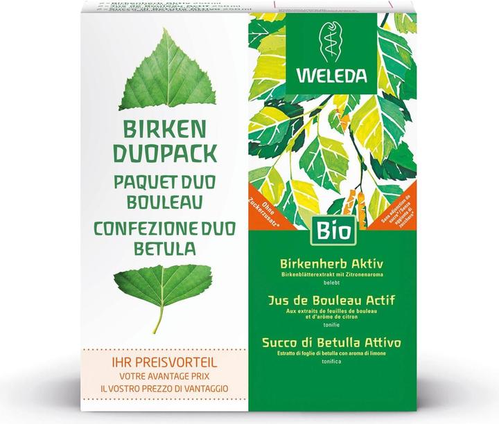 Weleda Birkenherb Aktiv (2 Stück, Sirup, 1123 g)
