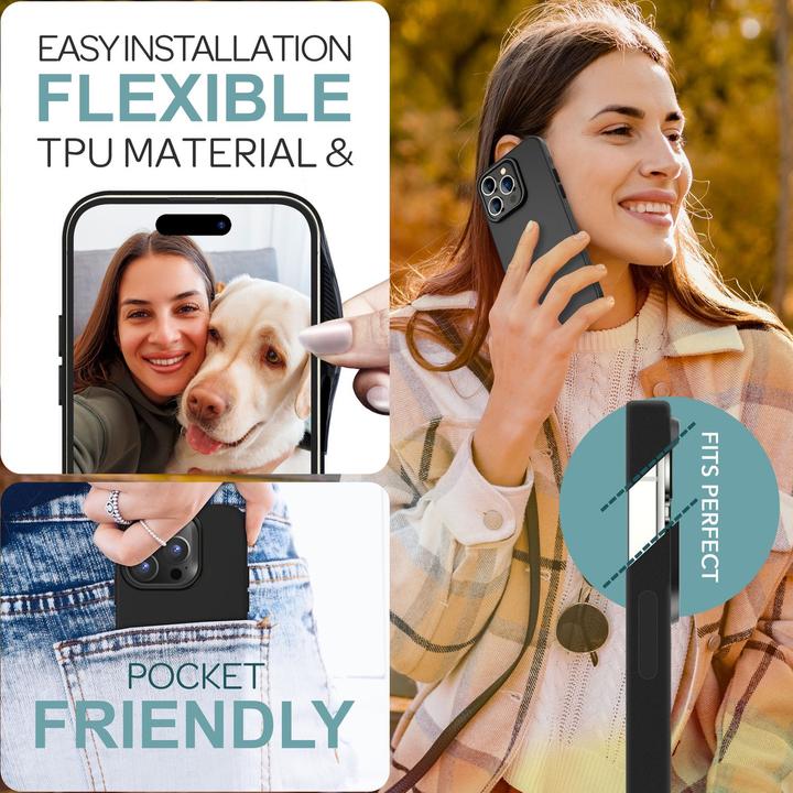 Produktbild Nalia Matt Silikon Hülle (Apple iPhone 16 Pro Max)