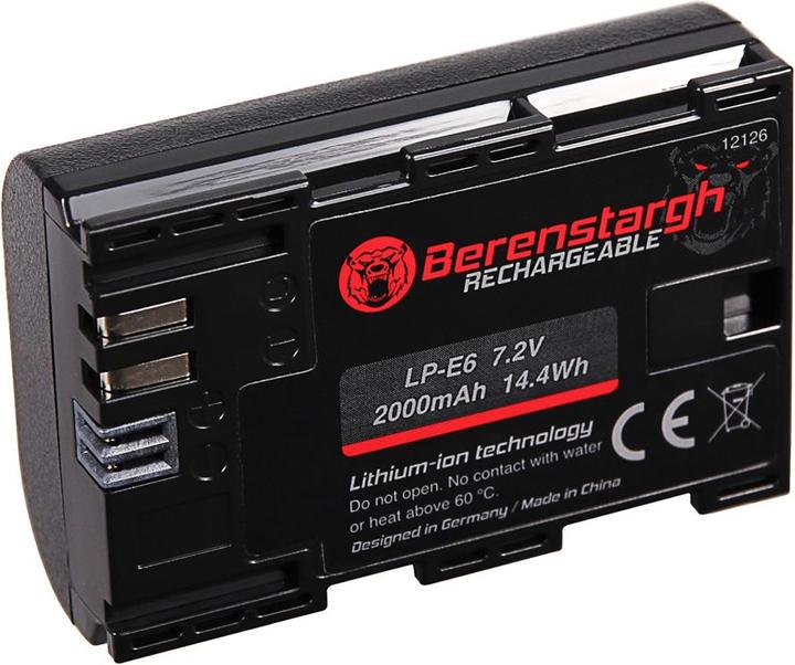 Actual product image Berenstargh Canon LP-E6 (Camera battery)