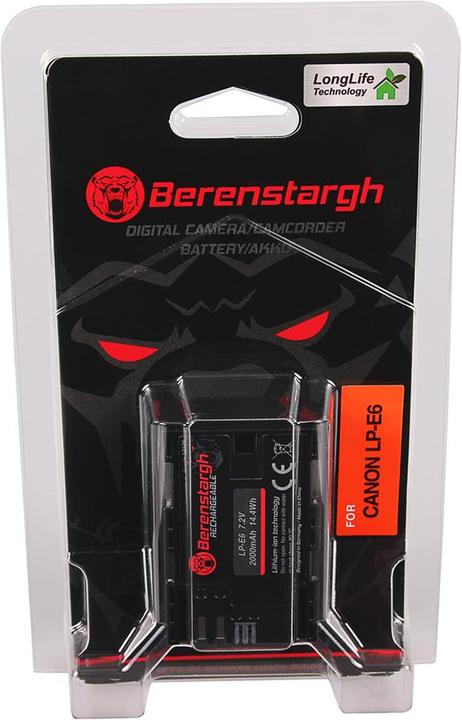 Actual product image Berenstargh Canon LP-E6 (Camera battery)