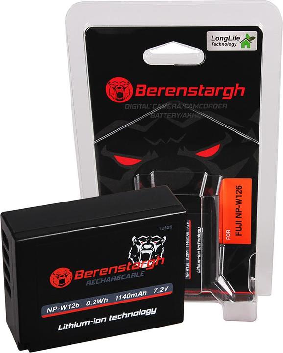 Berenstargh Fuji NP-W126 (Camera battery)