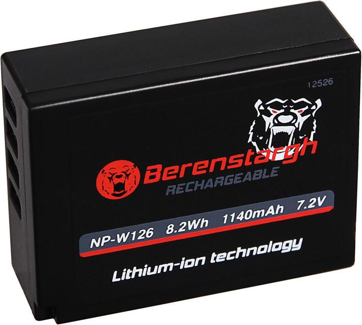 Immagine prodotto Berenstargh Fuji NP-W126 (Batteria della fotocamera)