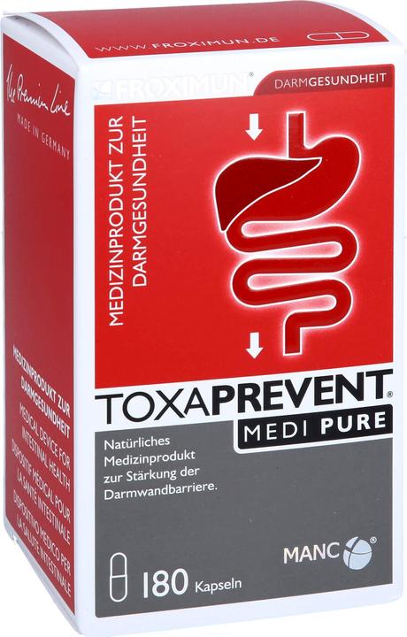 Produktbild Froximun Toxaprevent Medi Pure (180 Stück, Kapseln, 142 g)