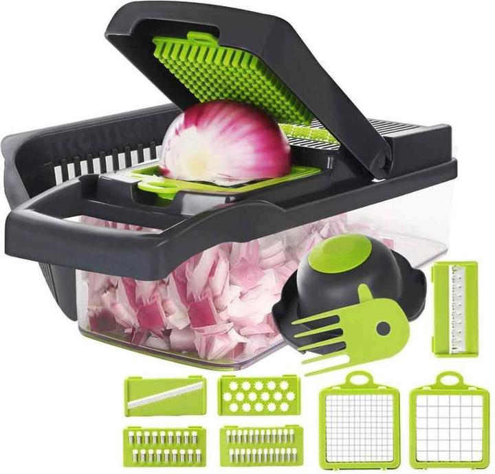 Actual product image JTI Vegetable chopper - 7 different blades