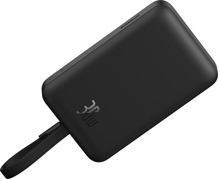 Actual product image Baseus Powerbank Magnetic Mini 10000mAh 30W MagSafe (black) (10000 mAh, 30 W, 37000 Wh)