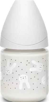 Produktbild Suavinex Glasflasche grau Kaninchen 120 ml (120 ml)