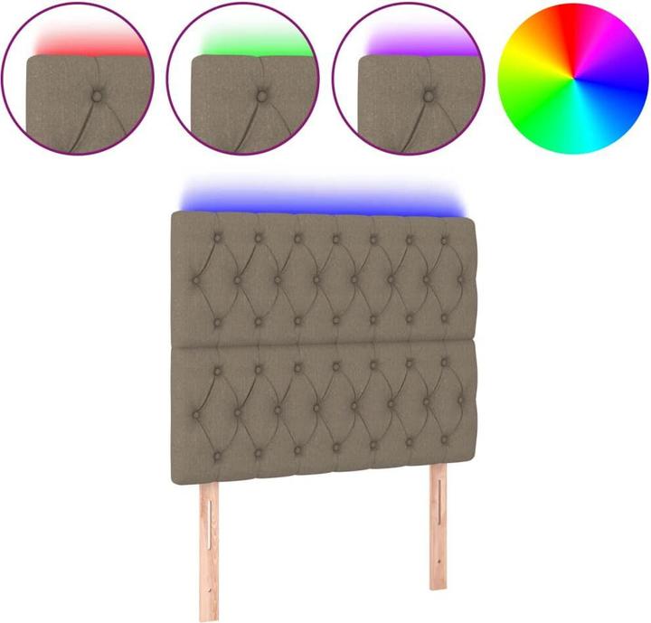 Actual product image VidaXL Peyton (90 x 7 x 128 cm)