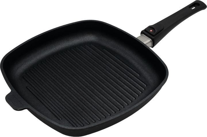 Produktbild Swiss Diamond Grillpfanne abnehmbarem Griff XD + Induktion Ø 28 cm (Grillpfanne, Aluminiumguss)