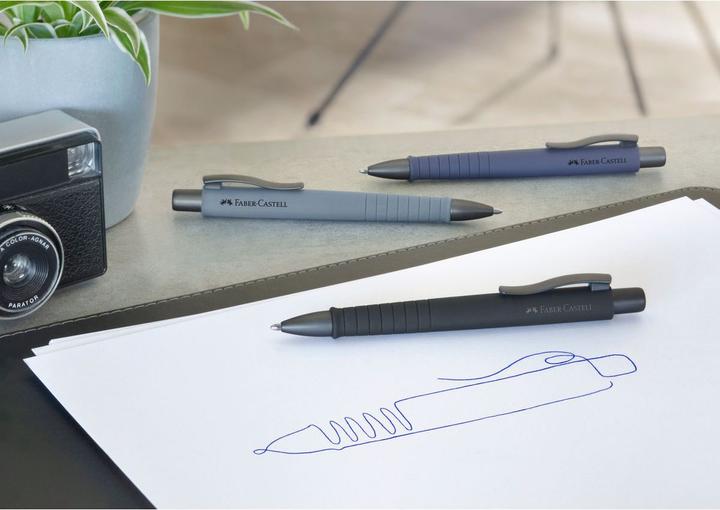 Actual product image Faber-Castell Poly Ball XB (Silver, Black, 1 x)