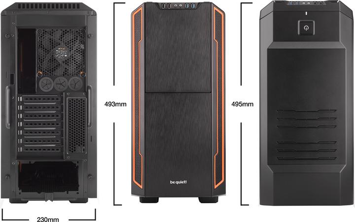 Produktbild be quiet! Silent Base 600 (ATX, mATX, Mini-ITX)