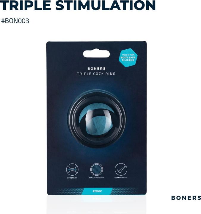 Immagine prodotto Boners Triple (3 cm)
