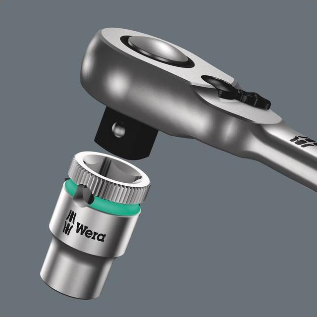 Actual product image Wera 8004 A Cyclops metal ratchet (1/4")