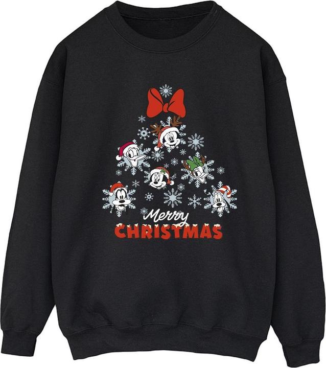 Disney Mickey Mouse And Friends Christmas Tree Sweatshirt (L)