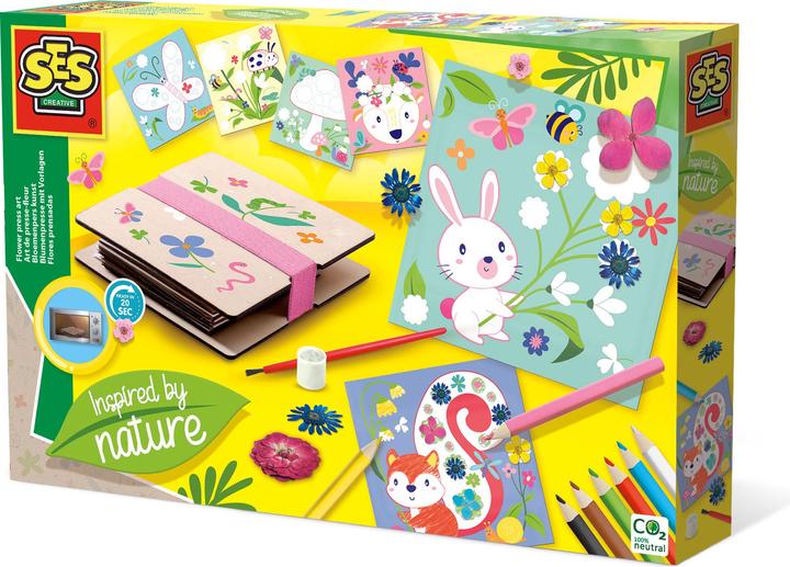Produktbild Ses Creative Bastel-Set Blumenpresse Inspired by nature