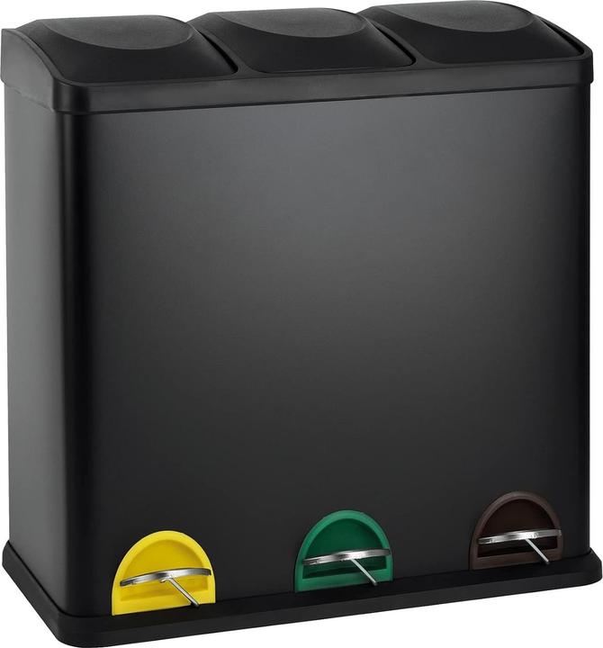 Svita Treteimer für Mülltrennung (60 Liter, 3x20L) (60 l)