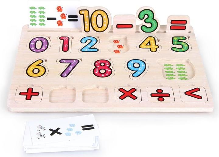 Actual product image Brimarex Top Bright - Wooden equation puzzle