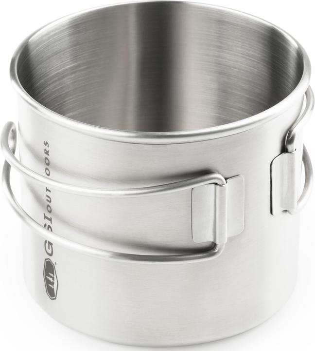 Produktbild GSI Edelstahlbecher mit Klappgriff 500ml