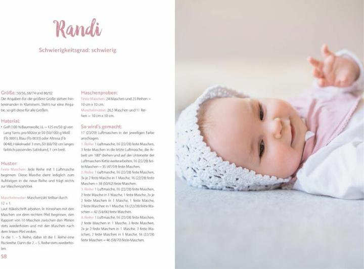 Produktbild Niedliche Bonnets und Zwergenmützen häkeln (Deutsch, Babette Ulmer, 2022)