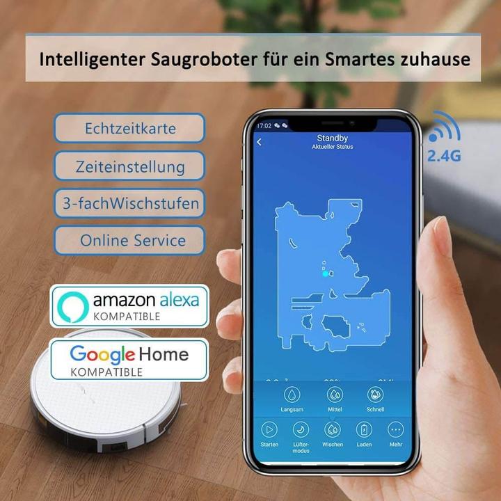 Produktbild Tesvor X500 Pro (Saugwischroboter)