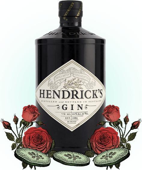 Image du produit Hendrick's Gin (1 x 70 cl)