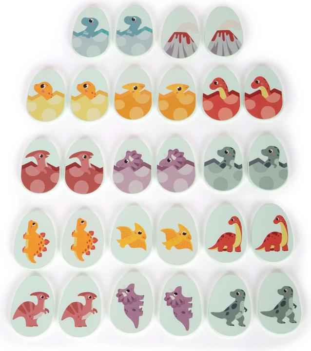 Image du produit small foot Mémo « Dino » FSC 100% (Multilingue)