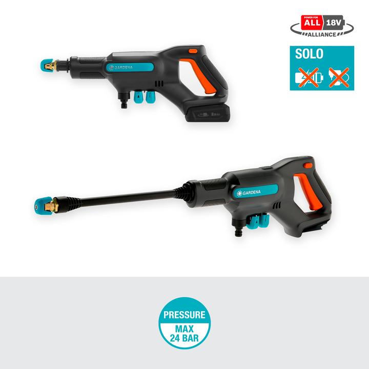 Actual product image Gardena AquaClean (Rechargeable battery operated)