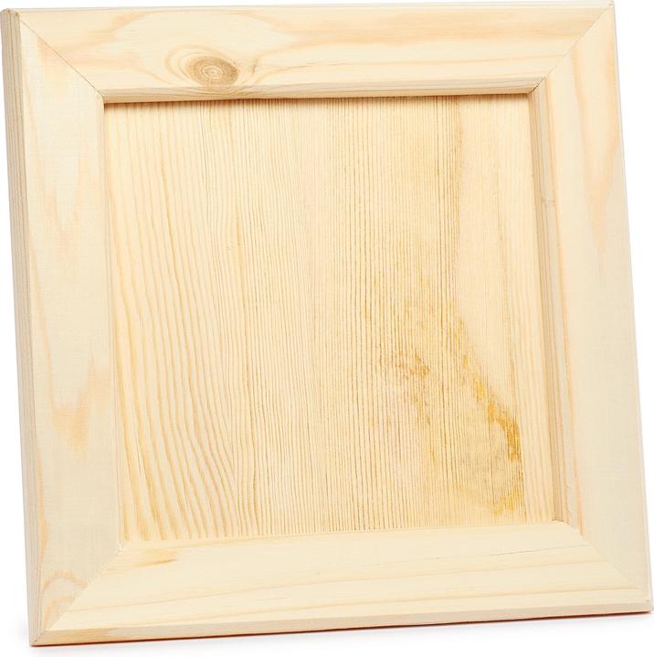 Produktbild VBS Holz-Bilderrahmen "Quadrat", 21,5 x 21,5 cm, Innen 15 x 15 cm