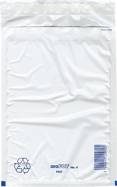 Produktbild Arofol POLY Luftpolsterversandtaschen weiss 27,5x20cm ( 26,5x18cm ) - 100 Stück (100 x)