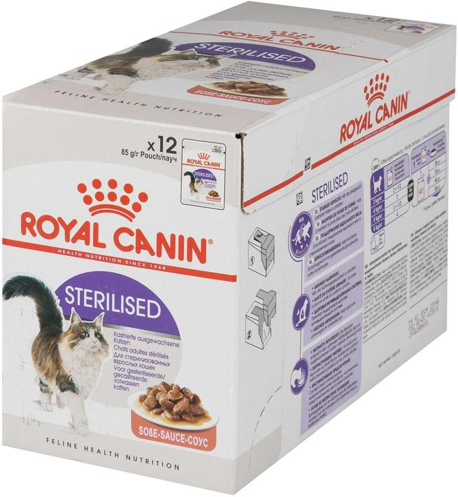 Royal Canin Sterilised in sauce (Adult, 12 pcs., 1163.50 g)