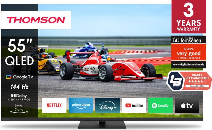 Produktbild Thomson TV SET LCD 55" QLED 4K/55QG7C14 (55", QLED, 4K)