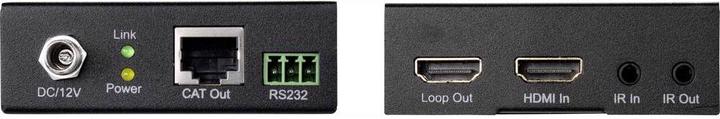 Produktbild SpeaKa Professional Extender (Verlängerung) SP HDE 300 HDMI® über Netzwerkkabel RJ45 60 m (Extender)