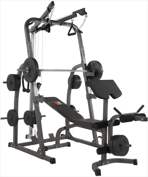 Produktbild Hammer Fitness Profi-Hantelbank-Set Solid XP (mit 76kg-PowerWeights-Set)