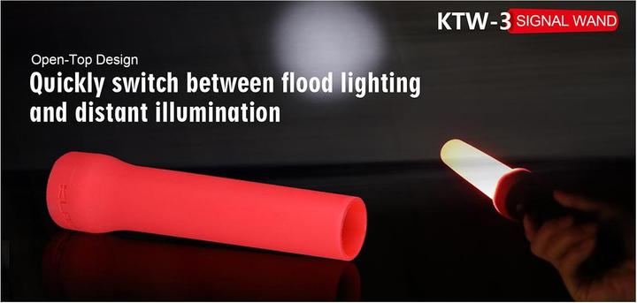 Produktbild Klarus KTW-3 Leuchtkegel Rot