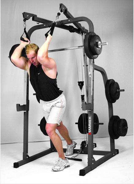 Produktbild Hammer Fitness Profi-Hantelbank-Set Solid XP (mit 76kg-PowerWeights-Set)