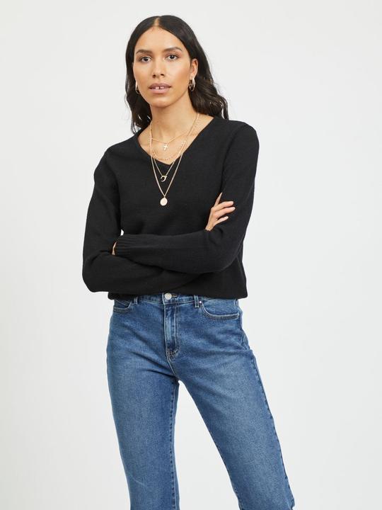 Actual product image Vila V-neck knit jumper (L)