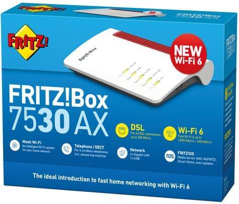 Actual product image AVM FRITZ!Box 7530 AX