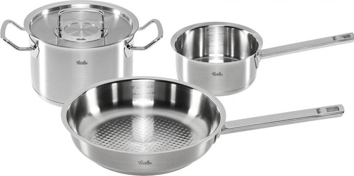 Produktbild Fissler orig. Profi Collection 2 Set 3 tlg. (24 cm, Pfannenset + Topfset, Edelstahl)