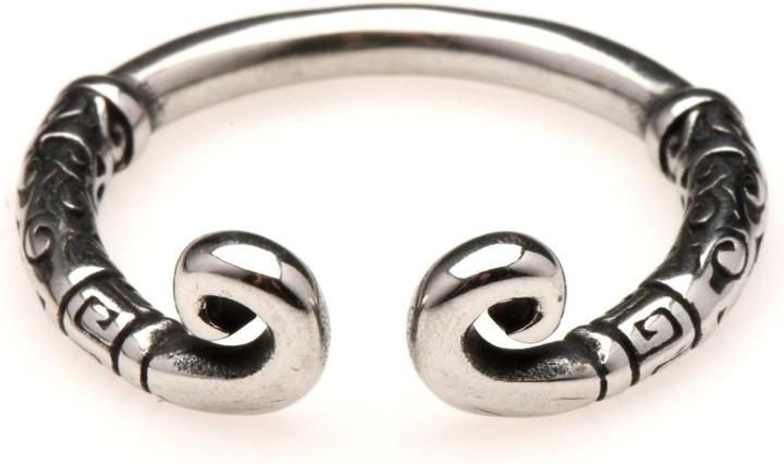 Actual product image Master Series XR Brands - Stainless Steel Glans Ring - Silver (2.40 cm)