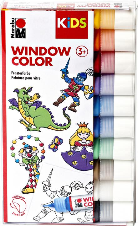 Produktbild Marabu Window Color Fun & Fancy (Multicolor, 250 ml)